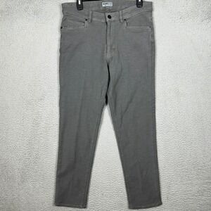 NEW VRST Jeans Mens 32X30 Slim Grey Effortlessly Broken-In Stretch Tapered Denim